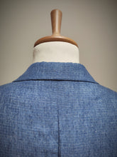 Afbeelding in Gallery-weergave laden, Suitsupply costume bleu azur en pur lin Tollegno 1900 Taille 54/56