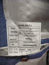 Afbeelding in Gallery-weergave laden, Suitsupply costume bleu azur en pur lin Tollegno 1900 Taille 54/56