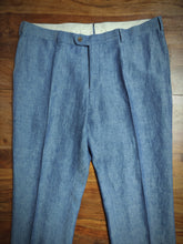 Afbeelding in Gallery-weergave laden, Suitsupply costume bleu azur en pur lin Tollegno 1900 Taille 54/56