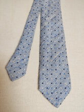 Carica l'immagine nel visualizzatore di Gallery, Drake's cravate texturée à pois en pure soie Made in England