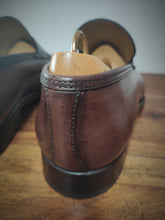 Charger l'image dans la galerie, Stefanobi mocassins patinés en cuir lisse 9 UK/43 FR