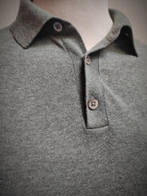 Charger l'image dans la galerie, Suitsupply polo kaki en coton et lin S