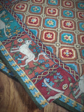 Charger l'image dans la galerie, Drake's pochette en laine et soie Made in Italy