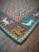 Charger l'image dans la galerie, Drake's pochette en laine et soie Made in Italy