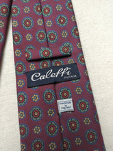 Carica l'immagine nel visualizzatore di Gallery, Hill & Drake cravate en soie à motif floral Made in England