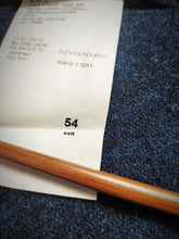 Charger l'image dans la galerie, Harris Tweed X Carl Gross gilet bleu en pure laine vierge 54