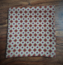 Charger l'image dans la galerie, Butch Tailors pochette en laine à motif géométrique Made in Italy
