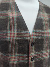 Charger l'image dans la galerie, Paul Smith gilet à carreaux en laine Made in Belgium 52
