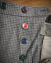 Afbeelding in Gallery-weergave laden, PT01 pantalon pied de poule 100% laine vierge super 100'S 48
