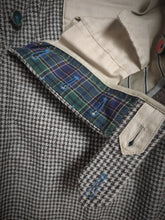 Afbeelding in Gallery-weergave laden, PT01 pantalon pied de poule 100% laine vierge super 100'S 48