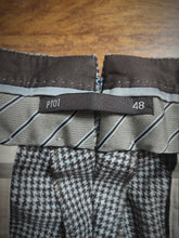 Afbeelding in Gallery-weergave laden, PT01 pantalon pied de poule 100% laine vierge super 100'S 48