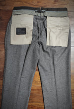 Afbeelding in Gallery-weergave laden, PT01 pantalon pied de poule 100% laine vierge super 100'S 48