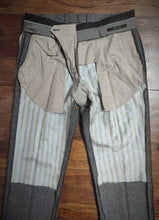 Afbeelding in Gallery-weergave laden, PT01 pantalon pied de poule 100% laine vierge super 100'S 48