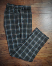 Afbeelding in Gallery-weergave laden, Henry Cotton's pantalon en laine à carreaux 46