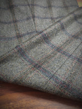 Afbeelding in Gallery-weergave laden, Laboratori Italiani pantalon à carreaux en laine et cachemire 52