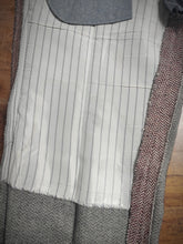 Afbeelding in Gallery-weergave laden, Suitsupply Soho pantalon bordeaux chevrons en laine et coton 48/M