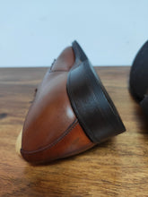 Charger l'image dans la galerie, Alfred Sargent derby femme demi-chasse en cuir lisse marron cognac 6 UK / 38 FR