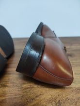 Charger l'image dans la galerie, Alfred Sargent derby femme demi-chasse en cuir lisse marron cognac 6 UK / 38 FR
