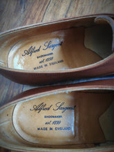 Charger l'image dans la galerie, Alfred Sargent derby femme demi-chasse en cuir lisse marron cognac 6 UK / 38 FR
