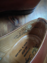 Charger l'image dans la galerie, Alfred Sargent derby femme demi-chasse en cuir lisse marron cognac 6 UK / 38 FR