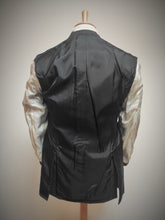 Afbeelding in Gallery-weergave laden, Façonnable costume croisé gris en laine et cachemire 46