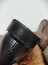 Charger l'image dans la galerie, Bowen derby chasse en cuir de veau lisse noir 7 UK / 41 FR