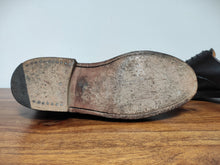 Charger l'image dans la galerie, Bowen derby chasse en cuir de veau lisse noir 7 UK / 41 FR