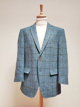 Charger l'image dans la galerie, Harris Tweed X Barutti blazer tweed à carreaux fenêtre 54