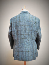 Charger l'image dans la galerie, Harris Tweed X Barutti blazer tweed à carreaux fenêtre 54