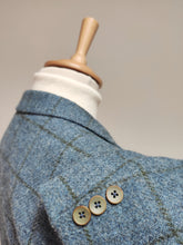 Charger l'image dans la galerie, Harris Tweed X Barutti blazer tweed à carreaux fenêtre 54