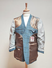 Charger l'image dans la galerie, Harris Tweed X Barutti blazer tweed à carreaux fenêtre 54