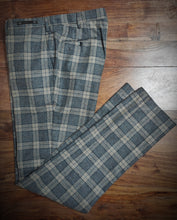 Afbeelding in Gallery-weergave laden, PT01 pantalon à carreaux 100% laine vierge 58 IT / 54 FR
