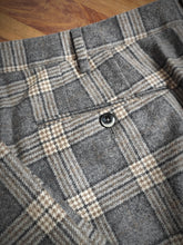 Afbeelding in Gallery-weergave laden, PT01 pantalon à carreaux 100% laine vierge 58 IT / 54 FR