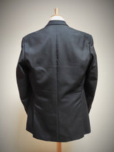 Afbeelding in Gallery-weergave laden, Burberrys costume croisé bleu marine en laine vierge 54
