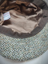 Charger l'image dans la galerie, Harris Tweed casquette tweed plate en pure laine 55