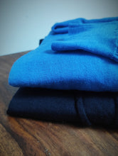 Charger l'image dans la galerie, Drumohr pull à col roulé bleu azur en laine merinos extrafine 52