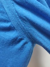 Charger l'image dans la galerie, Drumohr pull à col roulé bleu azur en laine merinos extrafine 52