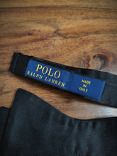 Carica l'immagine nel visualizzatore di Gallery, Polo Ralph Lauren bow tie & cummerbund set 100% silk Made in Italy