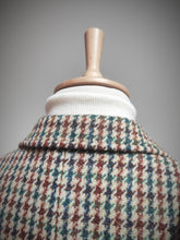 Charger l'image dans la galerie, Harris Tweed blazer vintage tweed pied de coq en pure laine vierge L