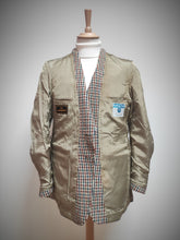 Charger l'image dans la galerie, Harris Tweed blazer vintage tweed pied de coq en pure laine vierge L