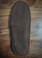Charger l'image dans la galerie, Bowen mules de voyage en cuir marron Made in England 7 UK / 41 FR