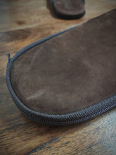 Charger l'image dans la galerie, Bowen mules de voyage en cuir marron Made in England 7 UK / 41 FR