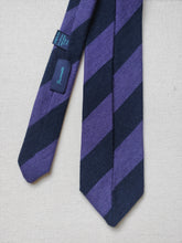 Carica l'immagine nel visualizzatore di Gallery, Façonnable cravate club en cachemire et soie Made in Italy