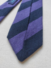 Carica l'immagine nel visualizzatore di Gallery, Façonnable cravate club en cachemire et soie Made in Italy