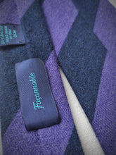 Carica l'immagine nel visualizzatore di Gallery, Façonnable cravate club en cachemire et soie Made in Italy