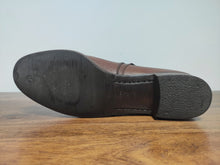 Charger l'image dans la galerie, Tanino Crisci bottines Jodhpur en cuir grainé marron 36,5 FR Made in Italy