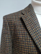 Charger l'image dans la galerie, Harris Tweed X Duetz blazer pied de coq en pure laine vierge 52