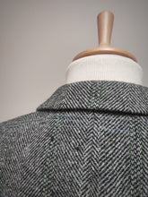 Charger l'image dans la galerie, Harris Tweed X Barutti blazer tweed à chevrons 5XL / 64