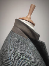 Charger l'image dans la galerie, Harris Tweed X Barutti blazer tweed à chevrons 5XL / 64