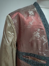 Charger l'image dans la galerie, Harris Tweed X Barutti blazer tweed à chevrons 5XL / 64